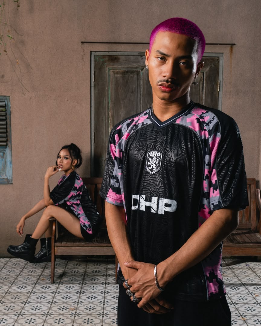 PINK OPS WAFFLE JERSEY